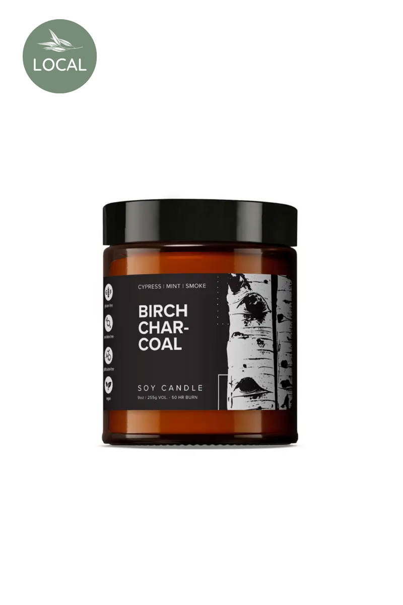 Birch Charcoal Soy Candle-Broken Top Candle Co.-ECOVIBE