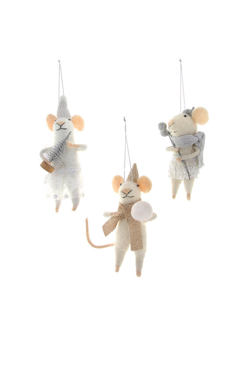 Cody Foster Wintertime Mouse Ornament