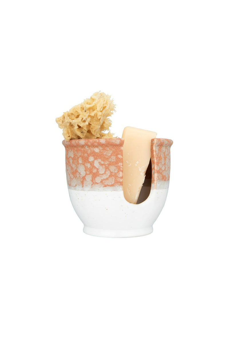 Creative Co-op Reactive Glaze Stoneware Sponge Holder