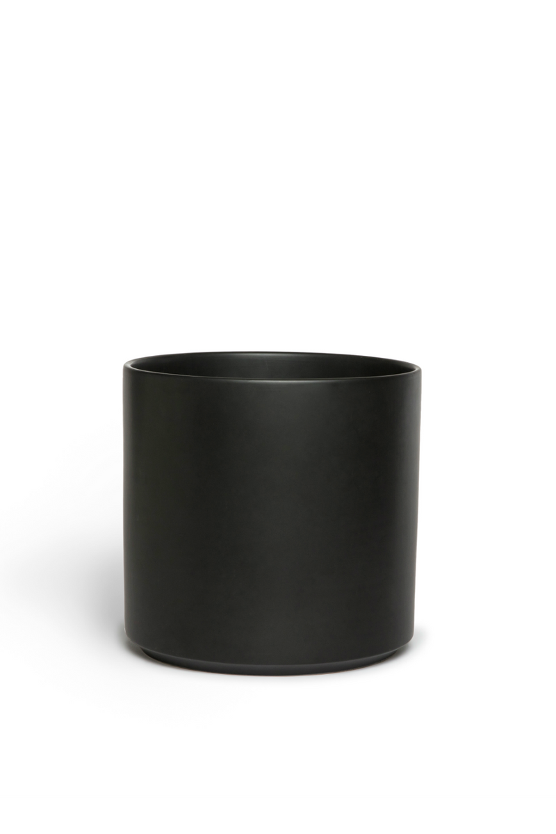 Black Revival Ceramics Planter-LBE Design-ECOVIBE