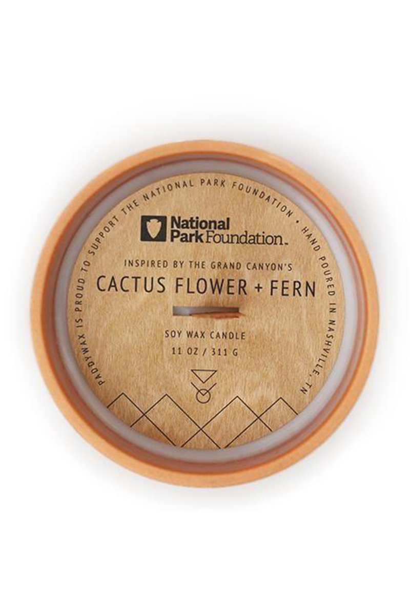 Paddywax National Park Candle - Grand Canyon Cactus Flower + Fern