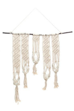 1 of 2:Phoenix Macrame Wall Plant Hanger