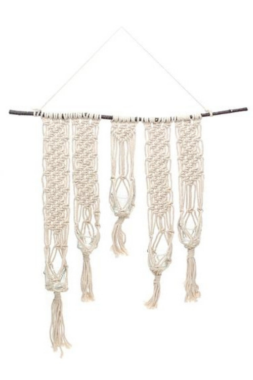 Phoenix Macrame Wall Plant Hanger