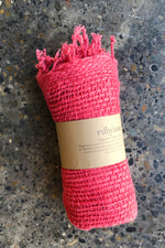Rubyzaar Organic Cotton Scarf Coral