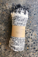 Rubyzaar Organic Cotton Scarf Gothic White