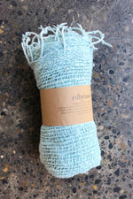 Rubyzaar Organic Cotton Scarf Turquoise