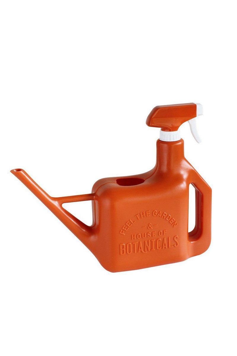 EcoVibe Style - Spray Sprinkler Watering Can & Mister- Orange